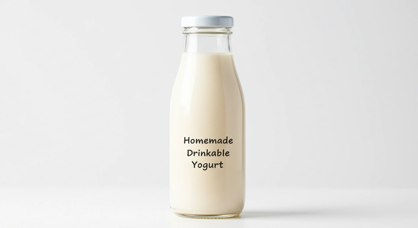 Homemade Drinkable Yogurt